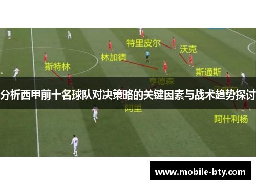 分析西甲前十名球队对决策略的关键因素与战术趋势探讨
