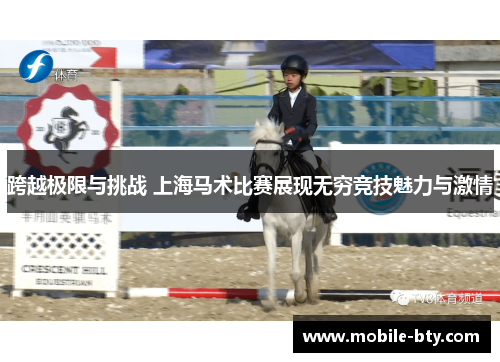 跨越极限与挑战 上海马术比赛展现无穷竞技魅力与激情