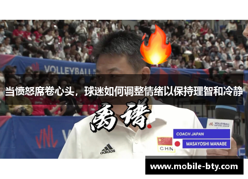 当愤怒席卷心头，球迷如何调整情绪以保持理智和冷静