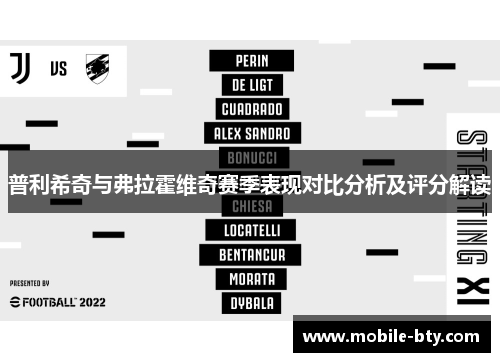 普利希奇与弗拉霍维奇赛季表现对比分析及评分解读